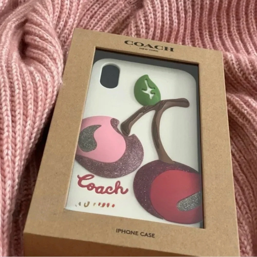 COACH | Cherry iPhone XR NWT